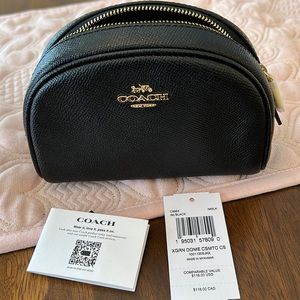 NWT Coach makeup bag